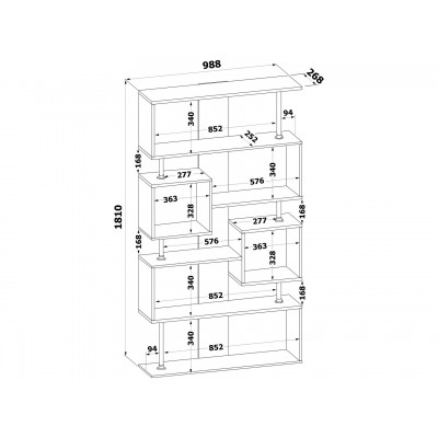 Стеллаж СТ-2 основное изображение Стеллаж СТ-2 основное изображение