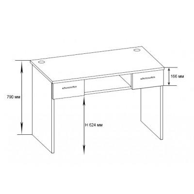 Письменный стол КСТ-107.1 основное изображение