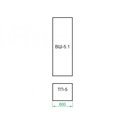 Прихожая в коридор ВШ-5.1 + ТП-5 + ТП-2 + ПЗ-3 основное изображение