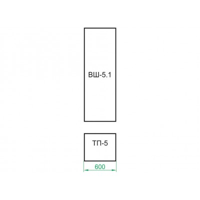 Прихожая ВШ-5.1 + ТП-5 + ТП-4 + ПЗ-4 + ШО-1 основное изображение