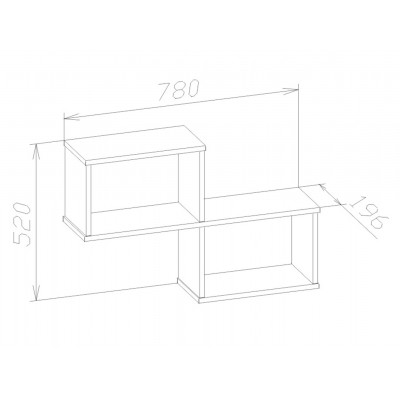 Настенная полка ПК-1 основное изображение