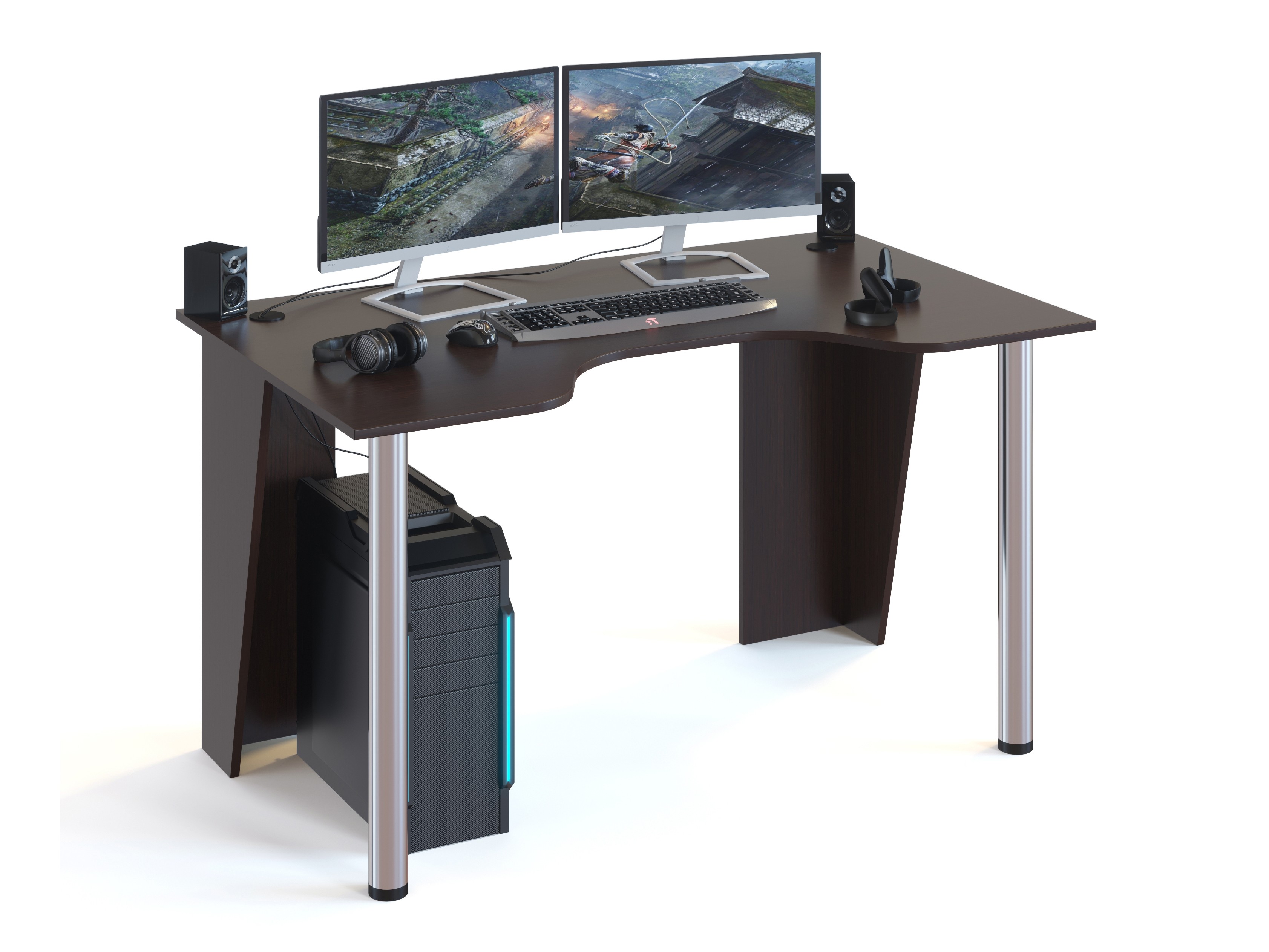 Игровой компьютерный стол КСТ-18 ::  столы :: Столы .